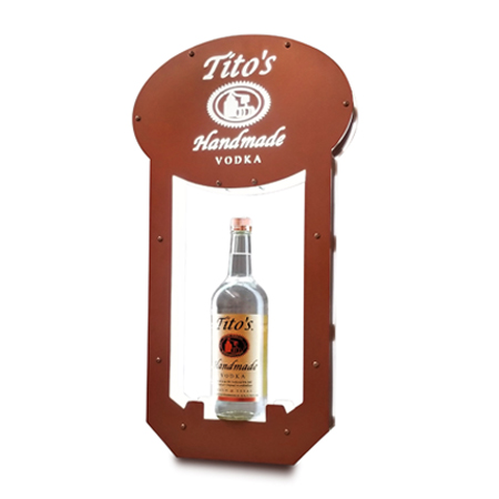Customized VIP Bottle Presenter