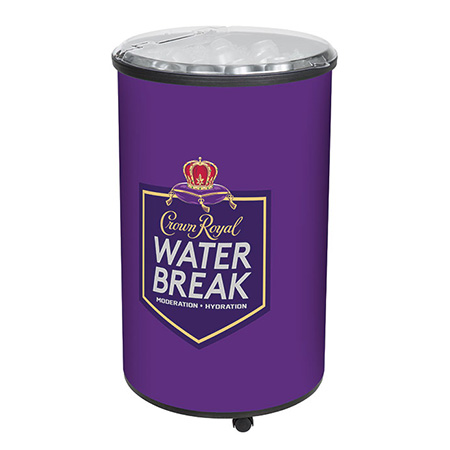 Custom Rolling Barrel Cooler