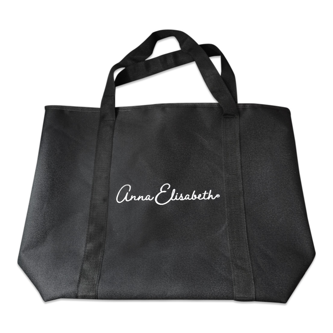 Black Canvas Tote Bag