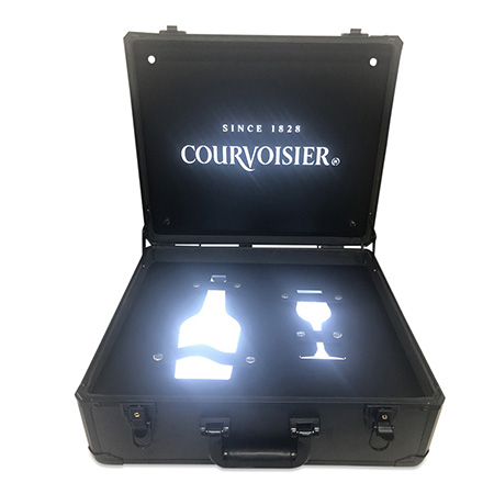 Briefcase Bottle Presenter