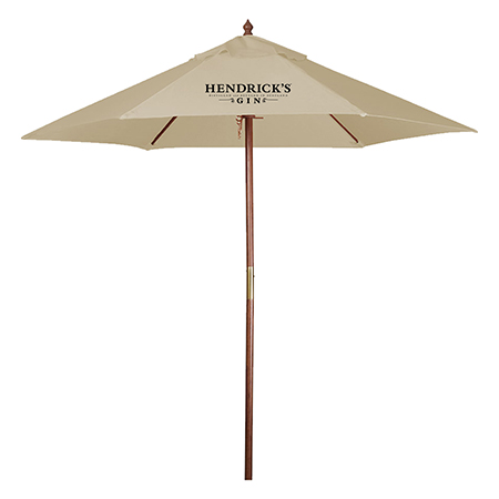 Hendricks Gin Outside Umbrella