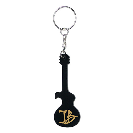 Guitar Shaped Keychain
