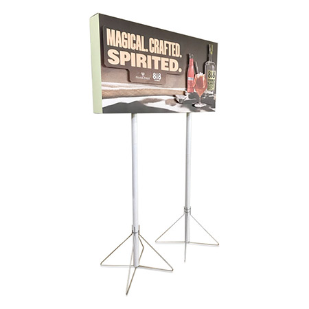 818 Double Wide 3D Pole Topper