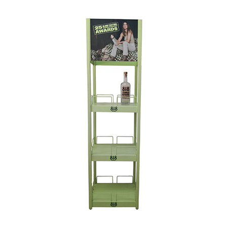 818 Metal Floor Display