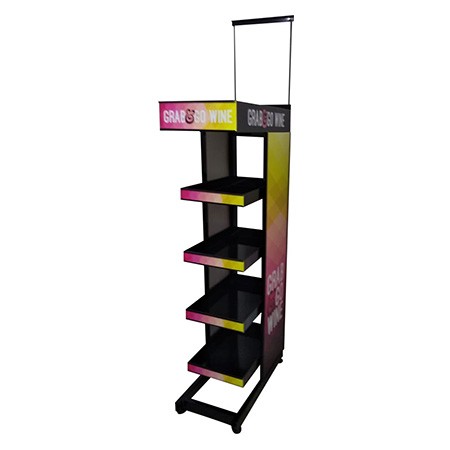 Metal Bottle Display