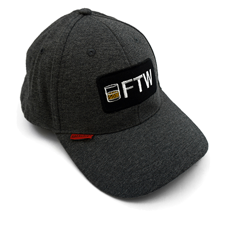 Wool Cap with Leather Strap