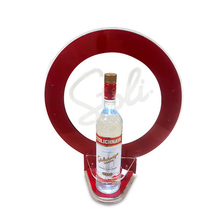 Acrylic LED Bottle Presenter