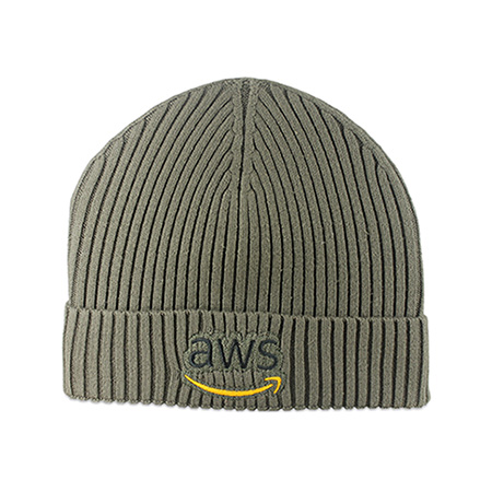 AWS Embroidered Beanie