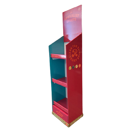 Full Color Spirits Corrugated Display