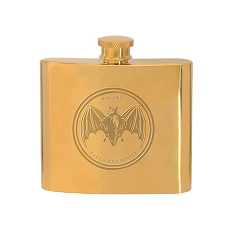 Bacardi Gold Flask