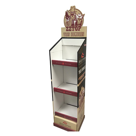Die Cut Header Floor Display