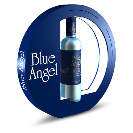 LED Vodka Bottle Presenter