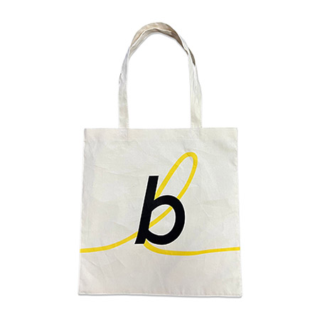 Brightline White Tote Bag