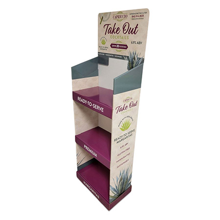 Capriccio Corrugated Display