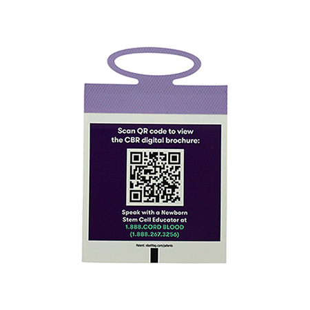 CBR QR Code Rubber Bottle Necker