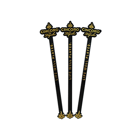 Cincoro Branded Stir Sticks