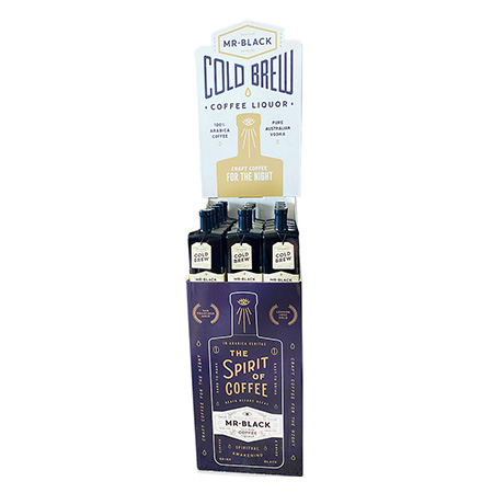 Cold Brew Case Bin Display