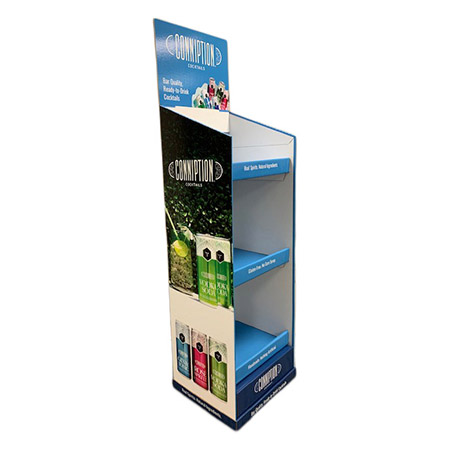 Canned Cocktails Corrugated Display