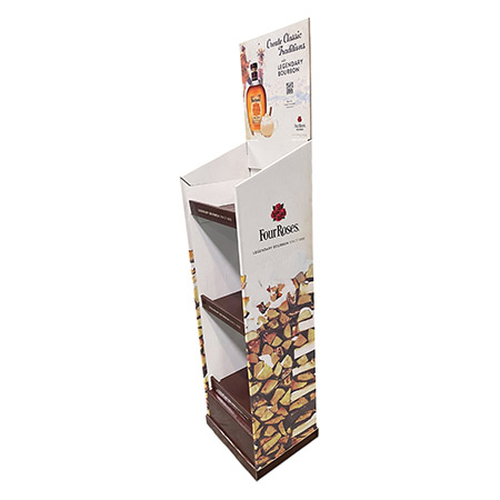 Four Roses Corrugated Display