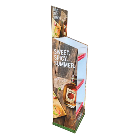 Corrugated Floor Display