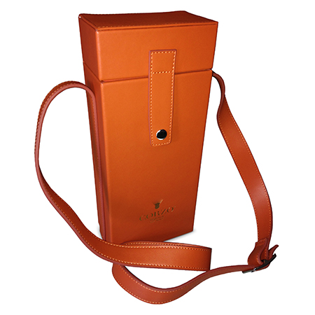 Leather Bottle Tote