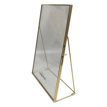 Glass Menu Holder