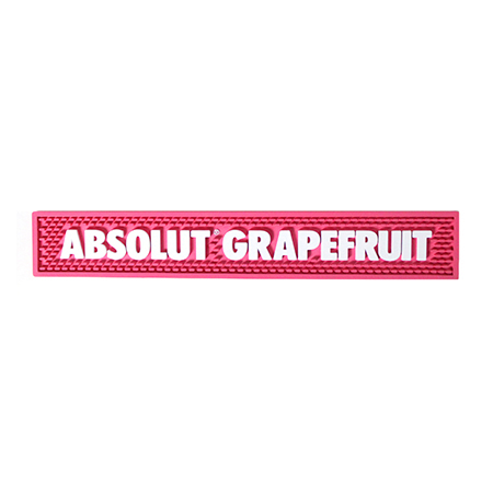 Custom Absolut Bar Rail Mat