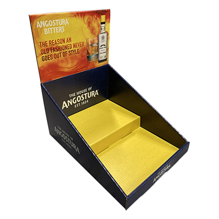 Corrugated Counter Shelf Display