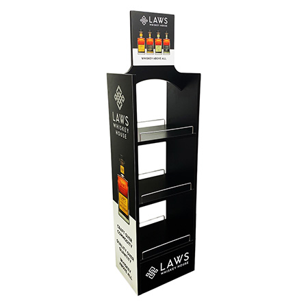 Liquor Wood Display Rack