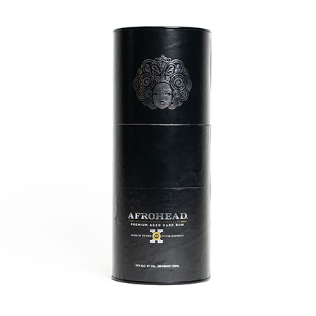 Custom Round Rum Liquor Packaging