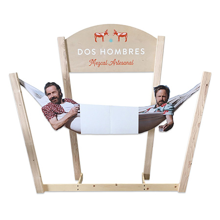 Dos Hombres Wood Hammock Display