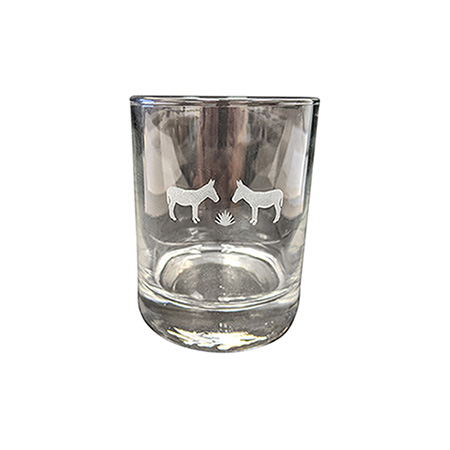 Dos Hombres Rock Glass