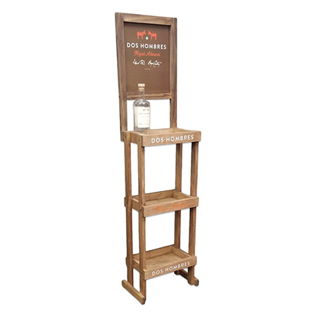 Dos Hombres Wood Display