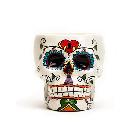 Skull Shaped Drink Vessel