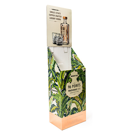 Beverage Case Bin Display