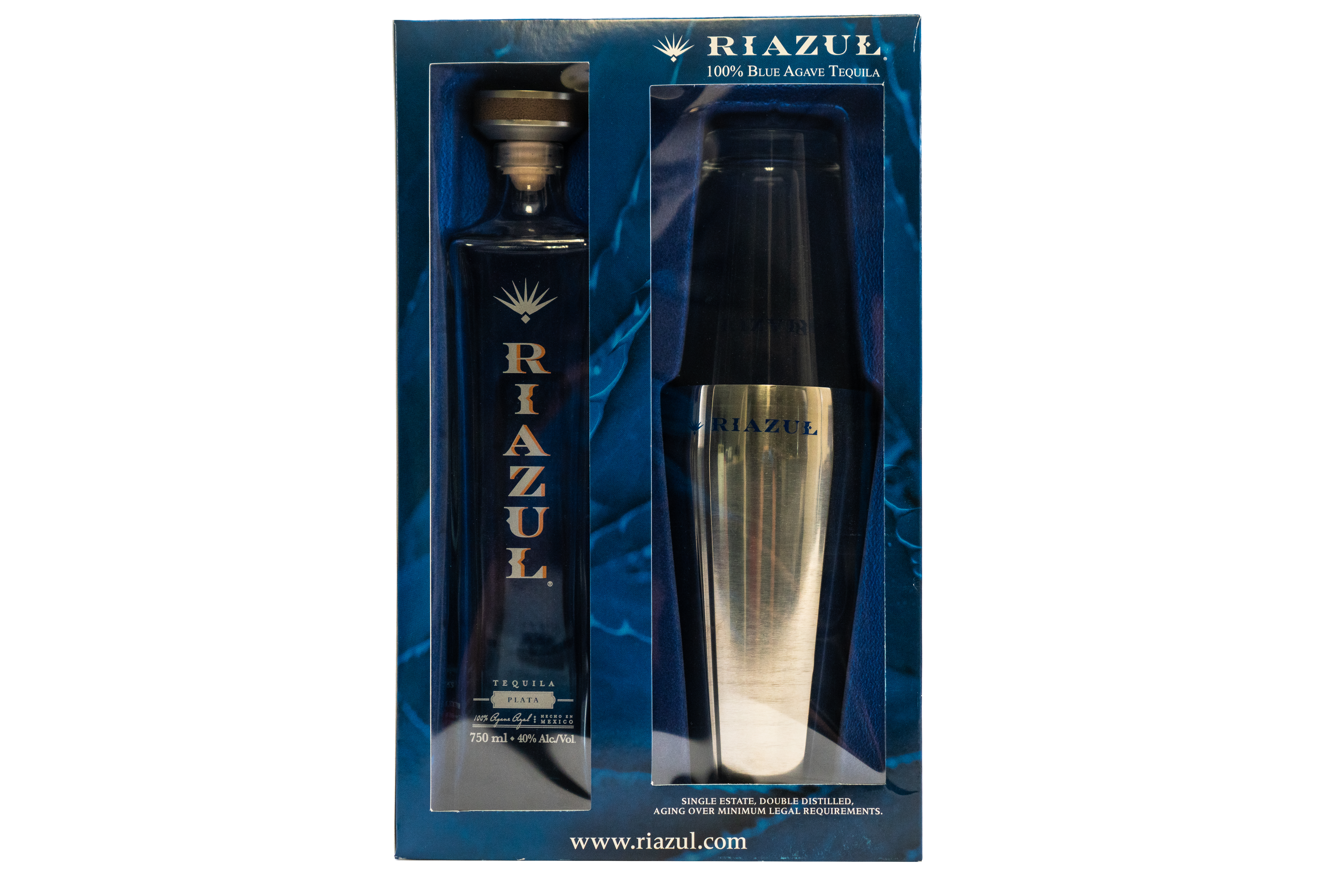 vap tequila packaging with cocktail shaker 