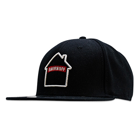 Black Embroidered Hats