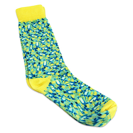 Socks with Bottle Design