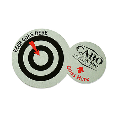 Bullseye Themed Coaster