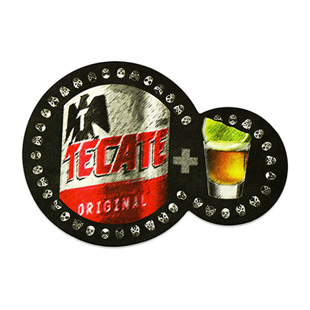Custom Shot and Drink Coaster