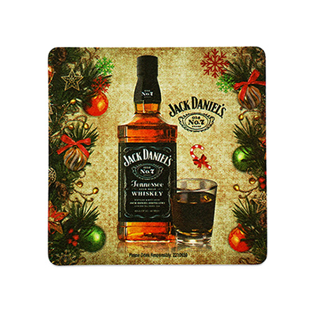 Holiday Themed Square Shaped Coaster