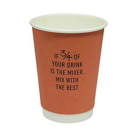 Pink Disposable Paper Cup