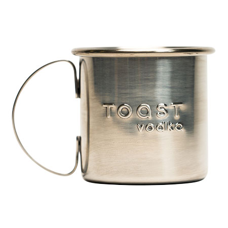 Embossed Stainless Steel Mug
