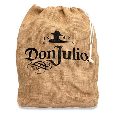 Burlap Drawstring Bag