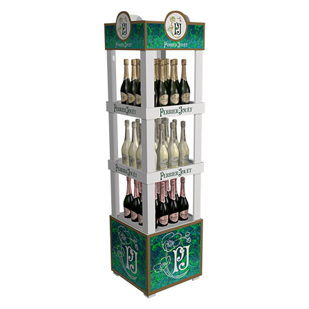 Eco-friendly POP Floor Display