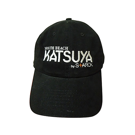 Embroidered Black Hat