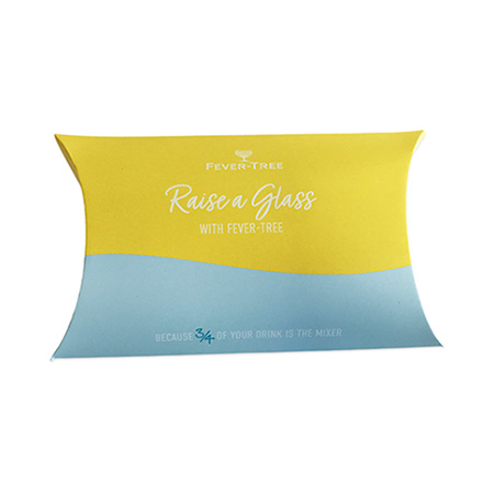 Fever-Tree Pillow Box Packaging
