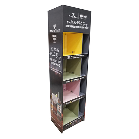 Custom Holiday Corrugated Display