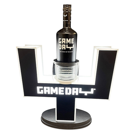 Football Goal Post Bottle Presenter