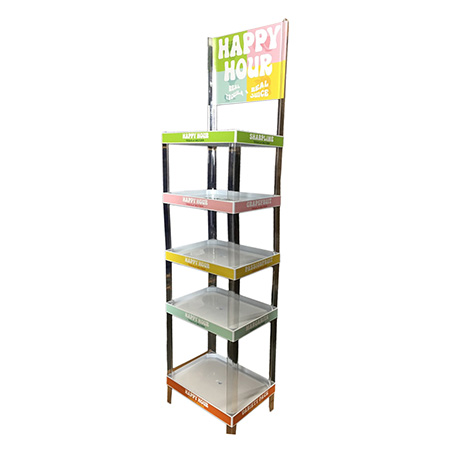 Custom Plastic Floor Display